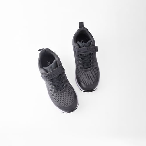 حذاء اطفال من آزاد رمادي وفضي