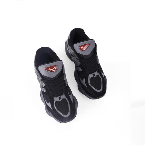 حذاء رياضي نيو نابليون نسائي اسود رمادي
