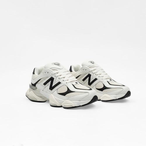 حذاء نيو بالانس ابيض واسود نسائي