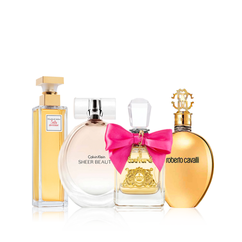 مجموعة ذهب للنساء - 4 قطع