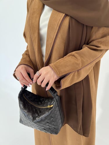 Brown Suede Suit