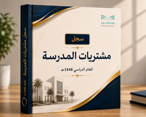 سجل مشتريات المدرسة