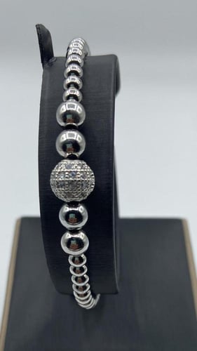 إسواره ZIRCON STONE النسائية مع الخيط القابل للتعد...