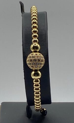 إسواره ZIRCON STONE النسائية مع الخيط القابل للتعد...