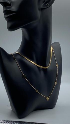 سلسال نسائي انيق مصنوع من الستانلس ستيل المقاوم لل...