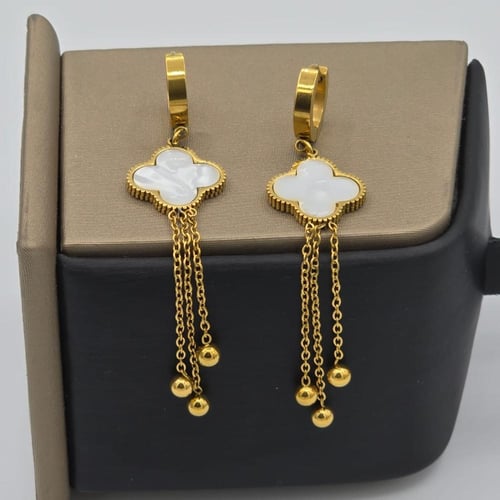 حلق نسائي أنيق مصنوع من الستانلس ستيل عالي الجودة,...