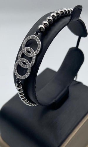 إسواره ZIRCON STONE النسائية مع الخيط القابل للتعد...