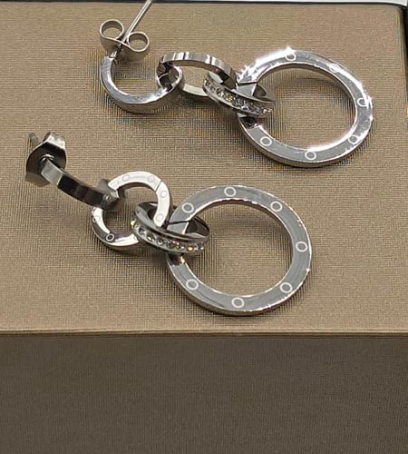 حلق نسائي أنيق مصنوع من الستانلس ستيل عالي الجودة,...