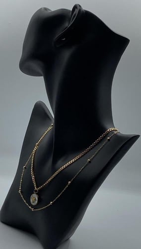 سلسال نسائي انيق مصنوع من الستانلس ستيل المقاوم لل...