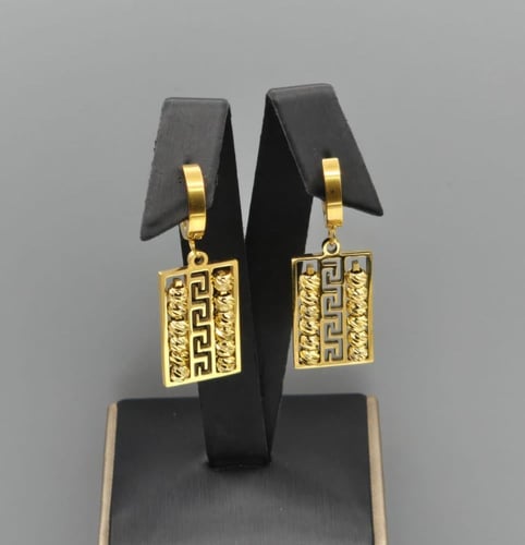 حلق نسائي أنيق مصنوع من الستانلس ستيل عالي الجودة,...