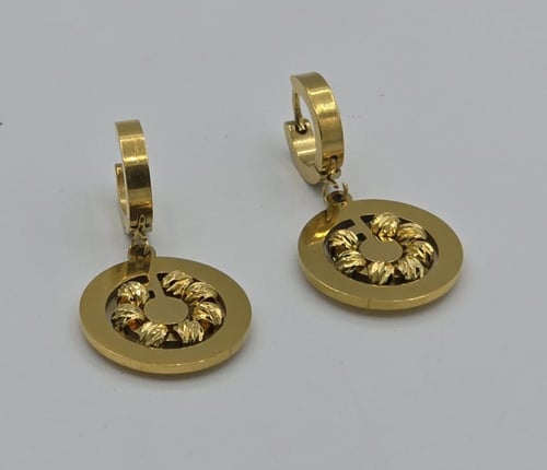 حلق نسائي أنيق مصنوع من الستانلس ستيل عالي الجودة,...