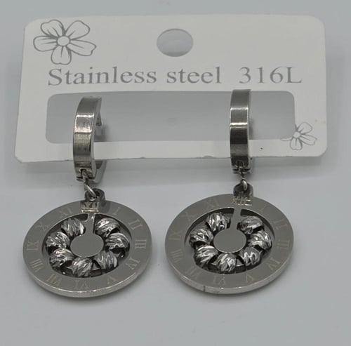 حلق نسائي أنيق مصنوع من الستانلس ستيل عالي الجودة,...