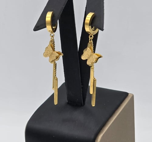 حلق نسائي أنيق مصنوع من الستانلس ستيل عالي الجودة,...