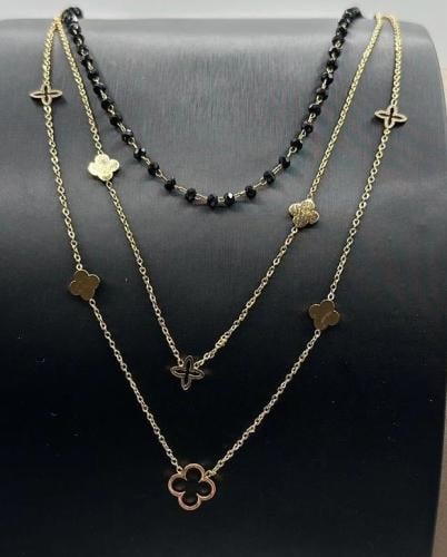 سلسال نسائي انيق مصنوع من الستانلس ستيل المقاوم لل...