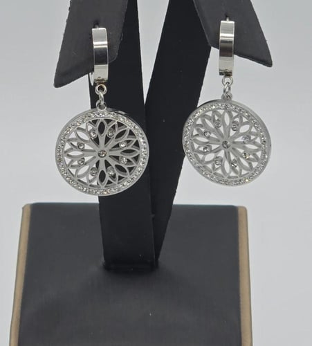 حلق نسائي أنيق مصنوع من الستانلس ستيل عالي الجودة,...