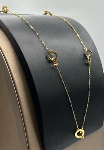 سلسال نسائي انيق مصنوع من الستانلس ستيل المقاوم لل...