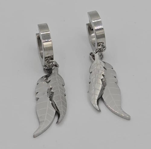 حلق نسائي أنيق مصنوع من الستانلس ستيل عالي الجودة,...