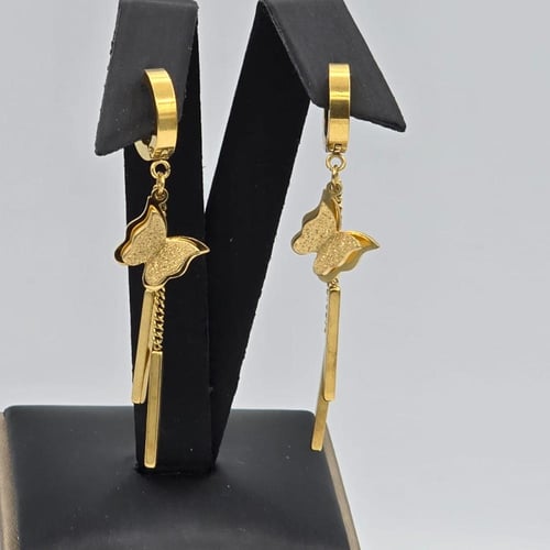 حلق نسائي أنيق مصنوع من الستانلس ستيل عالي الجودة,...