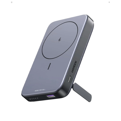 يوجرين-شاحن متنقل لاسلكي كيكستاند مع تقنية MagSafe...