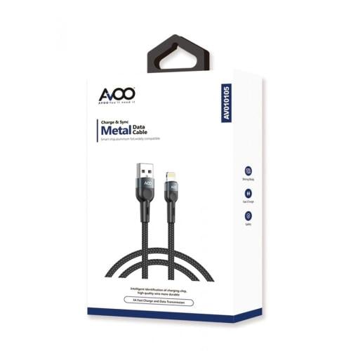 افو | سلك شاحن يو إس بي إلى لايتينج