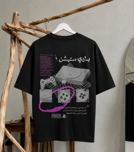 تيشيرت بلاي ستيشن ١