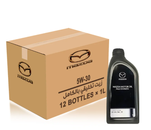 زيت محرك مازدا 5W-30 تخليقي بالكامل كرتون 12 لتر