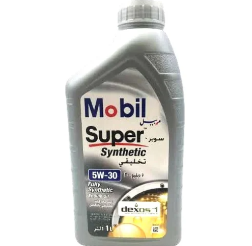 Mobil fully synthetic 5W30 engine oil carton 12 li...