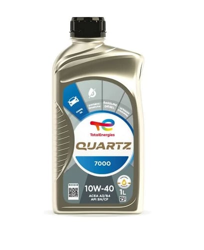 زيت محرك توتال 10W40 نصف تخليقي 1لتر