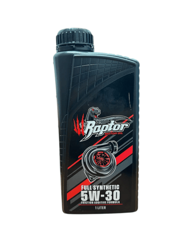 Raptor engine oil 5W30 fully synthetic 1 liter