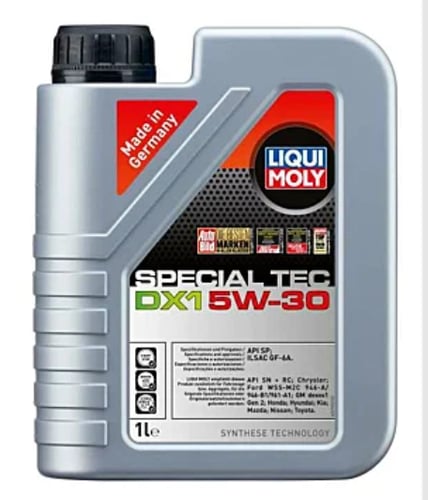 Fully synthetic Liqui Moly DX1 5W30 engine oil 1 l...