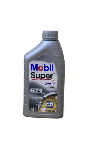 Mobil 0W20 synthetic engine oil 1 liter