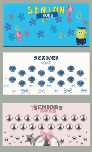 لوحة التخرج مقاس 200*90