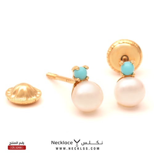 حلق ذهب اطفال طبي عيار 18 (ER.5098)