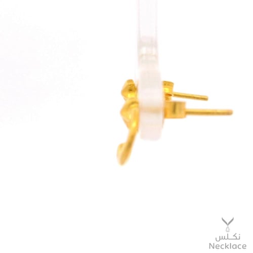 حلق ذهب عيار 21 (ER.5297)