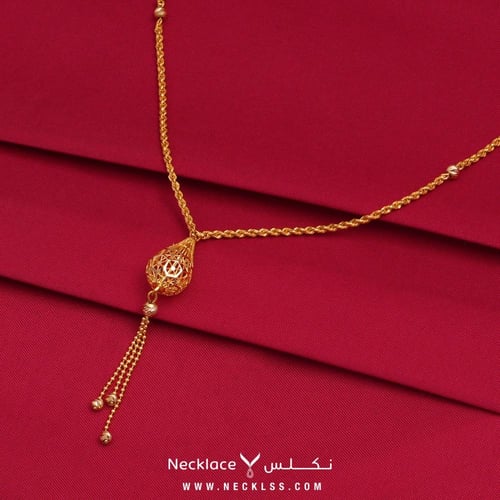 قلادة ذهب عيار 21 (NC.5844)