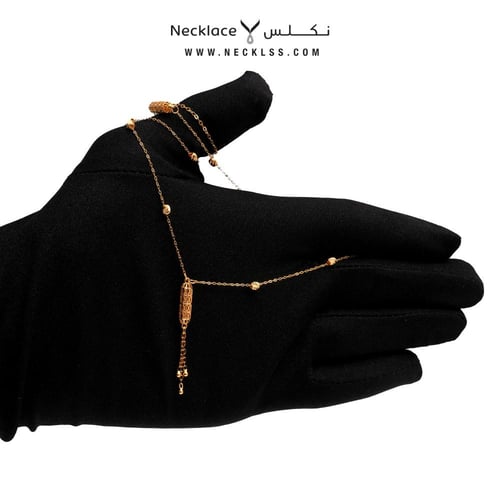 قلادة ذهب عيار 21 (NC.5727)
