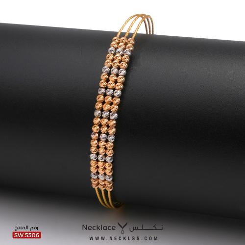 اسوارة ذهب عيار 21 (SW.5506)