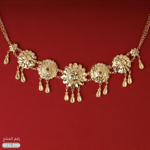 مزنط كرسي جابر فضة أنيق وفريد (NCSL.0199X)