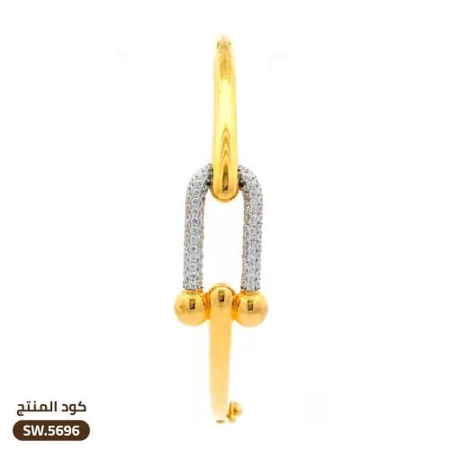 سوار تيفاني ذهب عيار 21 (SW.5696)