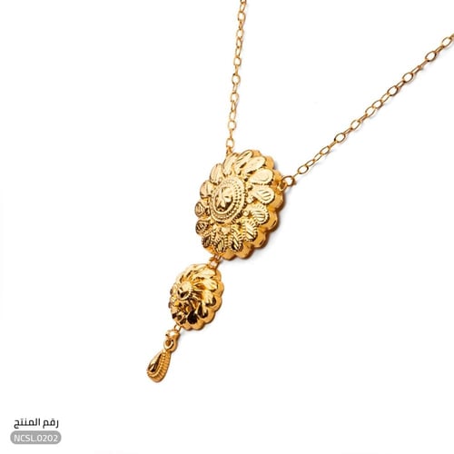 عقد كرسي جابر فضة عيار 925 فاخر أنيق (NCSL.0202)