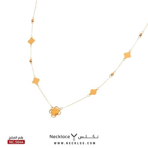 قلادة ذهب عيار 21 (NC.5645)