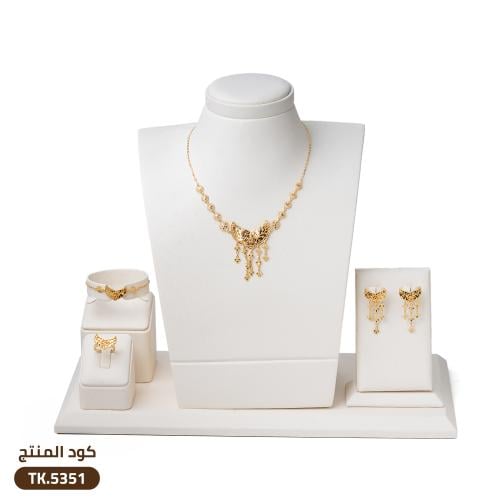 طقم ناعم ذهب عيار 21 (TK.5351)
