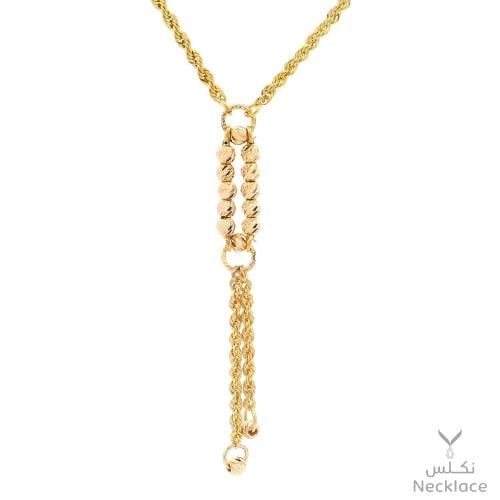 قلادة ذهب عيار 21 (NC.5838)