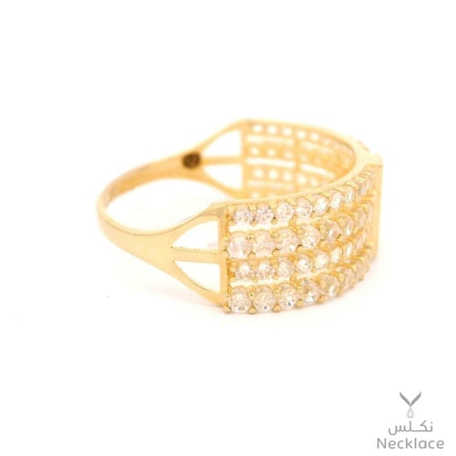 خاتم ذهب عيار 18 (RN.5361)