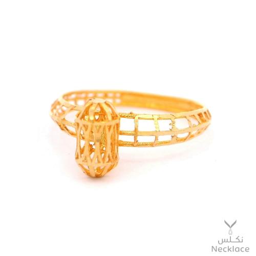 خاتم ذهب عيار 21 (RN.5622)