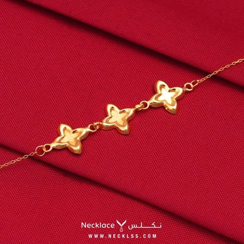 أسوارة ذهب عيار 21 لمسة ذهبية ناعمة تليق بكِ (SW.5...