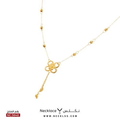 قلادة ذهب عيار 21 (NC.5648)