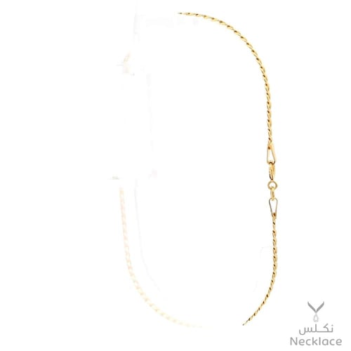 سوارة ذهب عيار 18 تصميم ناعم للنساء (SW.5553)