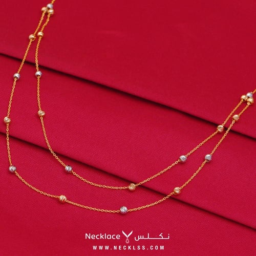 قلادة ذهب عيار 21 (NC.5798)