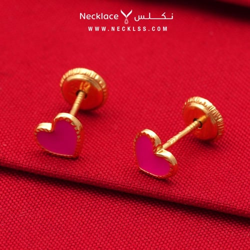 حلق ذهب اطفال طبي عيار 18 (ER.5097)